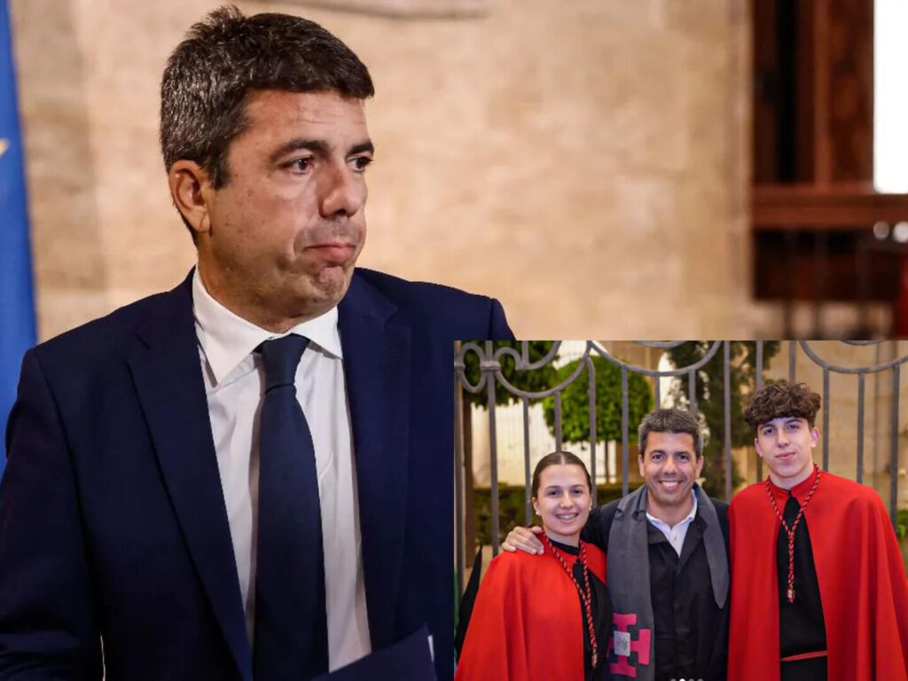 carlos mazón esposa e hijos