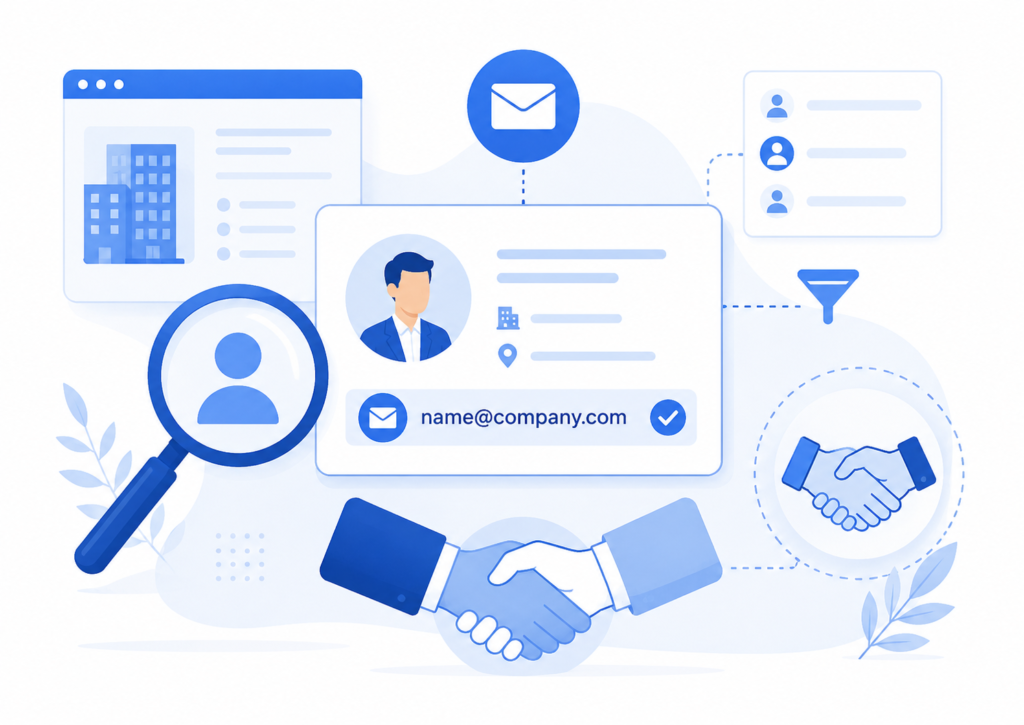 Cómo encontrar emails para contactar a posibles socios encontrar emails